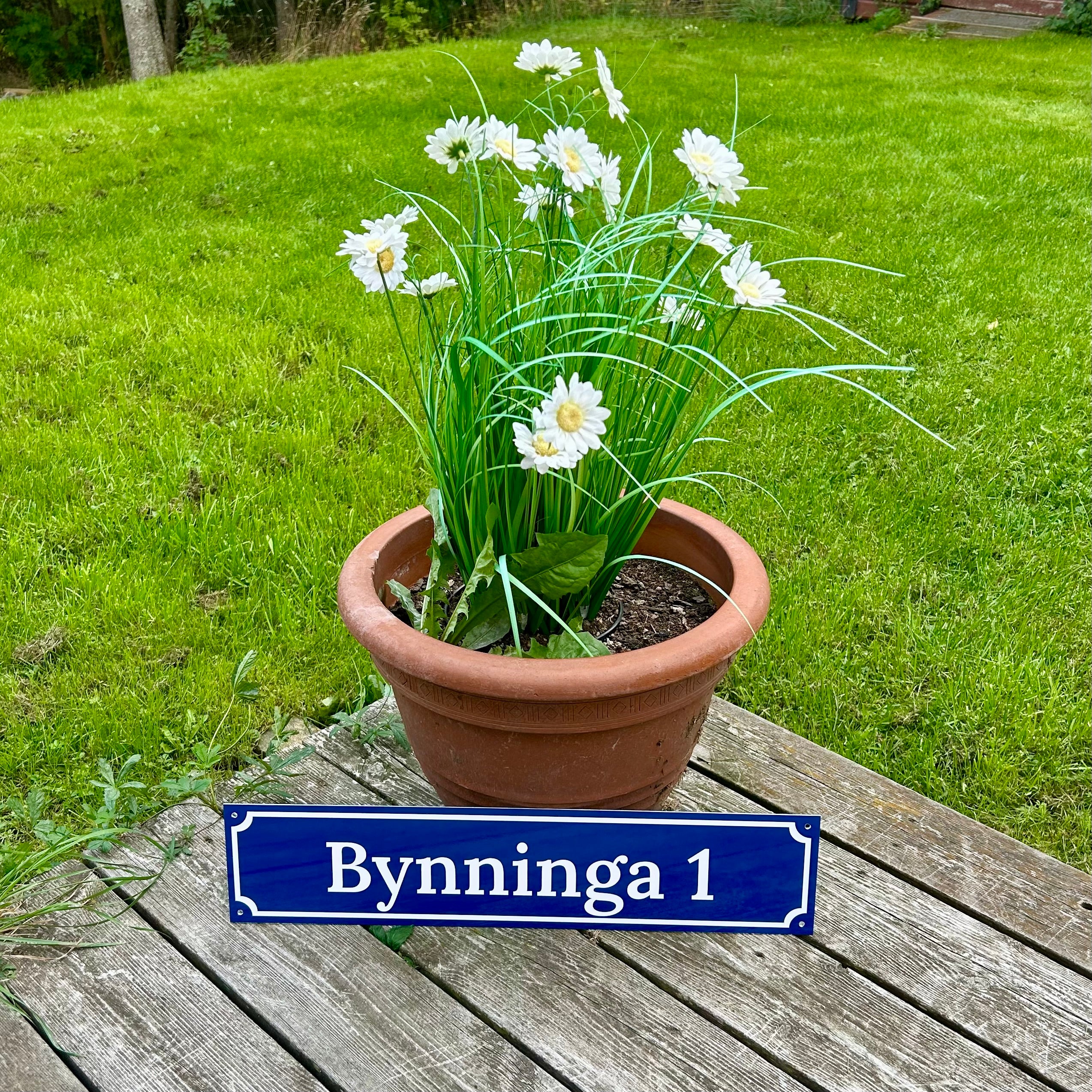 Husskylt från SveaSkylt.se